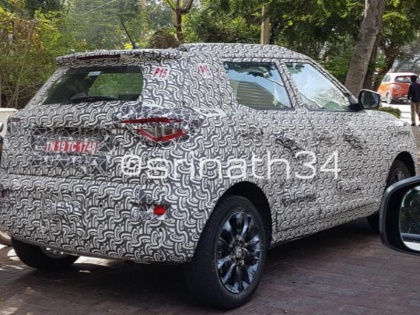 Mahindra's S201 Compact SUV Spotted With Production-Ready Parts | Mahindra S201 कॉम्पैक्ट एसयूवी टेस्टिंग के दौरान आई नज़र, जानें कब होगी लॉन्च