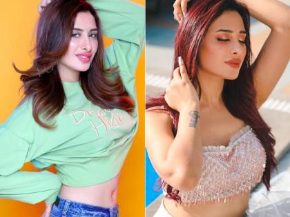 'बिग बॉस 13' कंटेस्टेंट माहिरा शर्मा ने स्विमिंग पूल किनारे कराया ग्लैमरस फोटोशूट, तस्वीरें हुईं वायरल