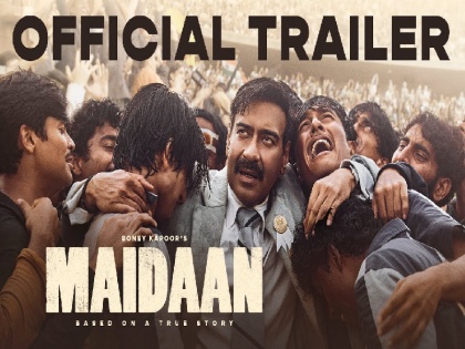 Ajay Devgn Maidaan Trailer out the real story of India's unsung hero will be released on the big screen on this day | Maidaan Trailer: अजय देवगन की 'मैदान' का ट्रेलर आउट, भारत के गुमनाम हीरो की असली दास्ता इस दिन होगी बड़े पर्दे पर रिलीज