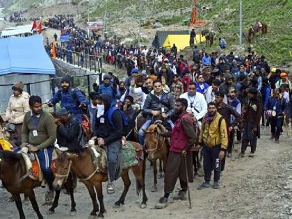 Amarnath Yatra 2025 new slogan is resonating in Amarnath Yatra devotees are doing darshan with Bol Bam we will keep Yatra route garbage free | Amarnath Yatra 2025: अमरनाथ यात्रा में गूंज रहा नया नारा, 'बोल बम, यात्रा मार्ग को कचरा मुक्त रखेंगे हम' के साथ श्रद्धालु कर रहे दर्शन