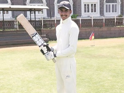 Makarand Patil hits six sixes in an over in Mumbai Cricket match | मुंबई के 23 साल के बल्लेबाज ने 7 गेंदों में जड़े 7 छक्के, पिता हैं किसान, खुद सेल्समैन
