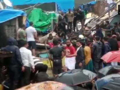 Mumbai: building collapses in Malad, search operation underway | मुंबई: मलाड में गिरा तीन मंजिला मकान का हिस्सा, 4 लोगों को निकाला गया, मलबे में कई लोगों के दबे होने की आशंका