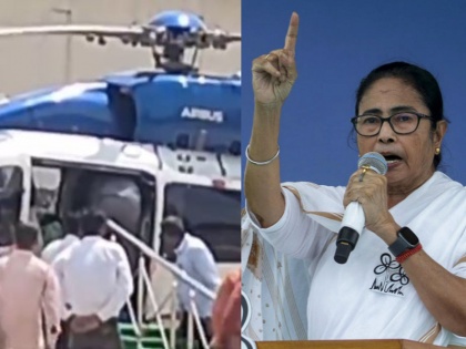 Lok Sabha Election 2024 CM Mamata Banerjee slipped and fell in a helicopter while going on an election tour | Lok Sabha Election 2024: CM ममता बनर्जी चुनावी यात्रा पर जाते समय हेलीकॉप्टर में फिसलकर गिरीं, मामूली चोट लगी