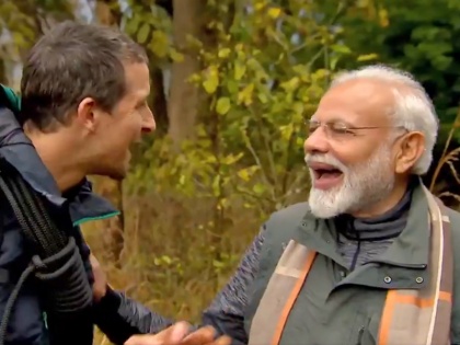 PM Modi Mann ki baat: people wanted to know how Bear Grylls understood my Hindi in Man vs Wild, here is the reason | 'मन की बात' में खुलासाः 'Man sv Wild' कार्यक्रम में बेयर ग्रिल्स ने आखिर कैसे समझी पीएम मोदी की हिंदी?