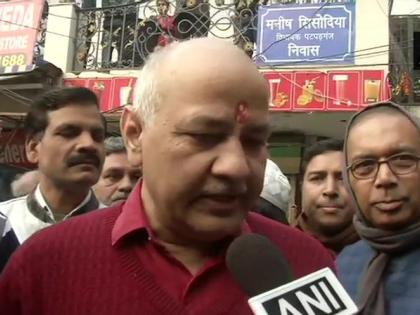 Delhi Election 2020: Before voting, Manish Sisodia said- the people of Delhi will vote for the better future of their children | Delhi Election 2020: वोट देने से पहले मनीष सिसोदिया ने कहा- दिल्ली के लोग अपने बच्चों के बेहतर भविष्य के लिए मतदान करेंगे 