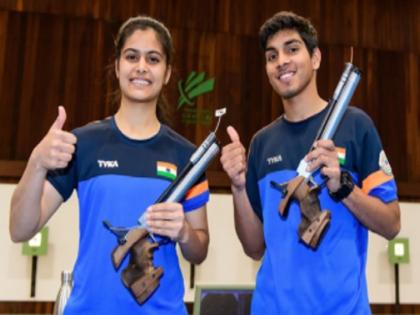 manu bhakar and anmol wins gold in air pistol mixed at issf junior world cup 2018 | ISSF जूनियर वर्ल्ड कप: मनु भाकर-अनमोल ने एयर पिस्टल मिक्स्ड में जीता गोल्ड मेडल