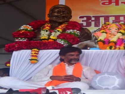 Maratha reservation movement second day manoj Jarange hunger strike continues | मुंबई में मराठा आरक्षण का आज दूसरा दिन, जरांगे का अनशन जारी