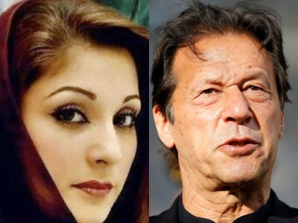 Imran Khan makes controversial remark saying, "Mariam Nawaz, you should not take my name so much that your husband becomes insecure" | इमरान खान ने की विवादित टिप्पणी, "मरियम नवाज, आपको मेरा नाम इतना नहीं लेना चाहिए कि आपके पति असुरक्षित हो जाएं", पाक में हुआ हंगामा