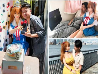 Man Makes Sex Doll His Fiance Says She Easier to Date than Real Women | सेक्स डॉल के प्यार में इस कदर दीवाना हुआ यह शख्स कि बना लिया अपनी मंगेतर, दिए आईफोन 12 से लेकर कई और महंगे गिफ्ट