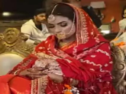 Viral video bride dozes off during wedding internet users says its so cute | कभी देखा है ऐसा! शादी के बीच में सोने लगी दुल्हन, मजेदार वीडियो सोशल मीडिया पर वायरल