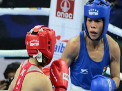 aiba womens world boxing championship mary kom enters semifinal defeating china boxer | विमेंस वर्ल्ड बॉक्सिंग चैम्पियनशिप: मैरी कॉम सेमीफाइनल में, बन गईं दुनिया की सबसे कामयाब मुक्केबाज