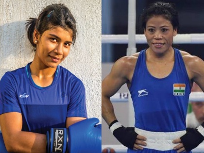 Mary Kom not shaking hands with Nikhat Zareen after the bout, says- If she want others to respect her then she should first respect others | निकहत जरीन को हराने के बाद हाथ नहीं मिलाने पर बोलीं मैरी कॉम, बताया- क्यों किया ऐसा