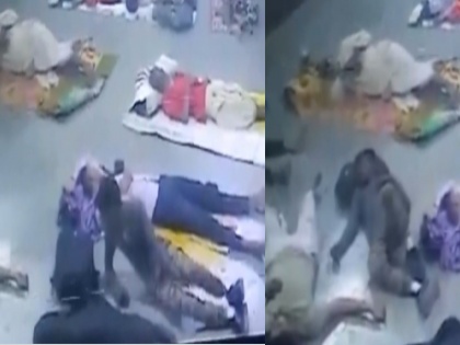 Watch A unique thief commits theft while sleeping in Mathura you will be stunned after watching the video | Watch: मथुरा में अनोखा चोर करता है सो-सो कर चोरी, वीडियो देख दंग रह जाएंगे आप
