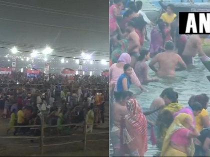 Kumbh Mela 2019: second 'shahi snan' updates in Prayagraj | Kumbh Mela 2019: मौनी अमावस्या का दूसरा शाही स्नान आज, संगम तट पर लगा श्रद्धालुओं का जमावड़ा