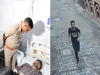 Moradabad Molestation Case: The person who molested a burqa-clad woman was shot in the leg in a police encounter | Moradabad Molestation Case: बुर्का पहनी महिला से छेड़छाड़ करने वाले को पुलिस मुठभेड़ में पैर में गोली लगी