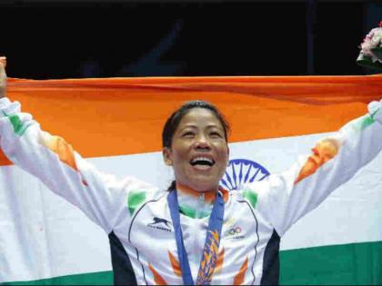 Commonwealth Games 2018: MC Mary Kom wins gold medal in Women's boxing 45-48kg category | CWG 2018: मैरी कॉम ने गोल्ड से रचा इतिहास, गौरव सोलंकी को भी गोल्ड, अमित-मनीष को सिल्वर Commonwealth Games 2018: MC Mary Kom wins gold medal in Women's boxing 45-48kg category | CWG 2018: मैरी कॉम ने गोल्ड से रचा इतिहास, गौरव सोलंकी को भी गोल्ड, अमित-मनीष को सिल्वर