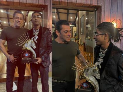 MC Stan Wins Bigg Boss 16 Takes Home Diamond Studded Trophy | Bigg Boss 16: एमसी स्टेन बने बिग बॉस 16 के विजेता, 31 लाख कैश प्राइज संग जीती ये चीजें, यूजर्स ने सोशल मीडिया पर दी बधाई