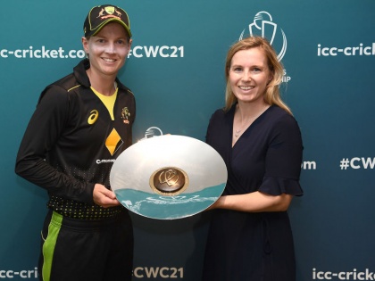 Australia have been presented with the ICC Women's Championship trophy | ऑस्ट्रेलिया को दी गई आईसीसी महिला चैंपियनशिप ट्रॉफी, लगातार दूसरी बार ट्रॉफी किया अपने नाम
