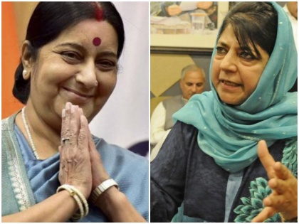 Mehbooba Mufti Horrified by the vicious trolling of Sushma Swaraj, Twitter reactions | सुषमा स्वराज की ट्रोलिंग पर महबूबा मुफ्ती ने उठाई आवाज, खुद हो गईं ट्रोल!