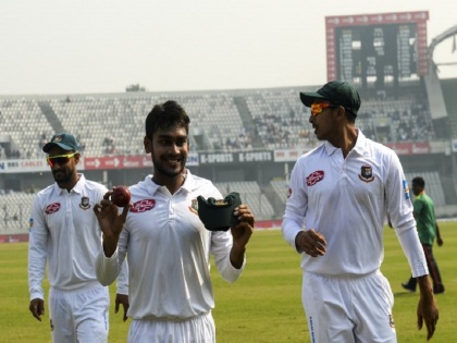 Mehidy Hasan takes 12 wickets, as Bangladesh beat Windies by an innings and 184 runs in Dhaka Test | मेहदी हसन की फिरकी में फंसा विंडीज, बांग्लादेश ने एक पारी और 184 रन से रौंदा, दर्ज की अपनी सबसे बड़ी टेस्ट जीत