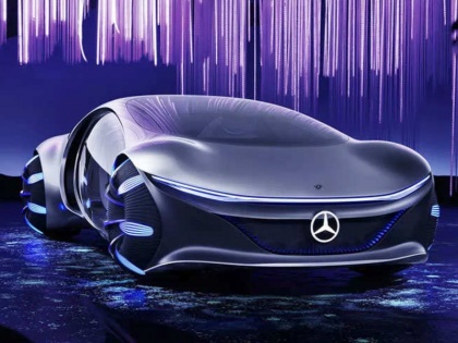 avatar-inspired mercedes-benz VISION AVTR concept car lands at CES 2020 | मर्सिडीज ने पेश की अवतार फिल्म पर आधारित की फ्यूचर कॉन्सेप्ट कार, तस्वीरें देखते रह जाएंगे