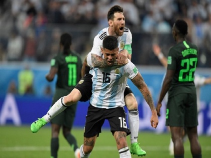 fifa world cup 2018 argentina beat nigeria 2 1 to reach knockout stage group d | FIFA World Cup: मेसी और रोजो ने अर्जेंटीना को बचाया, नाइजीरिया पर 2-1 की रोमांचक जीत