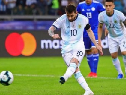 FIFA World Cup Lionel Messi scored in knockout, Argentina into quarterfinal defeating Australia | फुटबॉल: लियोनेल मेसी ने पहली बार वर्ल्ड कप के नॉकआउट दौर में दागा गोल, ऑस्ट्रेलिया को हराकर अर्जेंटीना क्वार्टर फाइनल में