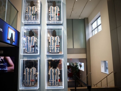 Fifa 2022 World Cup 6 shirts worn by Lionel Messi during Argentina's triumphant run sold for $7-8 million auction in New York | Fifa 2022 World Cup: छह जर्सी ने तोड़े रिकॉर्ड, 78 लाख डॉलर में बिकी, मेसी का जादू!, जानें