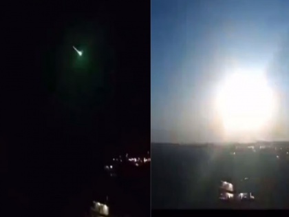 Meteorite seen flying in Erzurum city of Türkiye viral video | Video: तुर्की के एरज़ुरम शहर में उड़ता दिखा उल्का पिंड, चंद सेकेंड के लिए बदल गया था नजारा, देखें वीडियो
