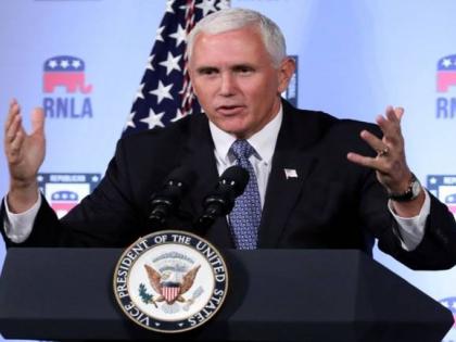The United States is planning another space mission to the moon, Vice President Mike Pence said Monday asserting that the first woman to land on Earth's natural satellite will be an American. | अमेरिका के उपराष्ट्रपति माइक पेंस ने कहा, चांद पर उतरने वाली पहली महिला अमेरिकी होगी The United States is planning another space mission to the moon, Vice President Mike Pence said Monday asserting that the first woman to land on Earth's natural satellite will be an American. | अमेरिका के उपराष्ट्रपति माइक पेंस ने कहा, चांद पर उतरने वाली पहली महिला अमेरिकी होगी
