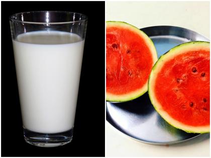 Do not consume milk watermelon together in summer food combination is dangerous for body health tips in hindi | Health Alert: गर्मियों में दूध और तरबूज को भूल से भी न करे साथ में सेवन, ये फूड कॉम्बिनेशन है आपके शरीर के लिए है खतरनाक, जानें कैसे