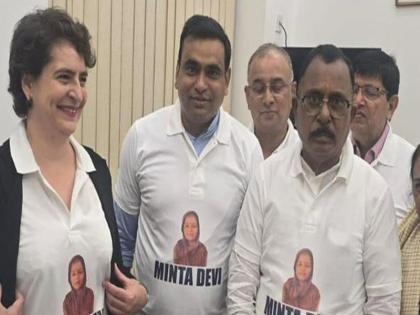 Who is Minta Devi? Opposition MPs protest wearing T-shirts bearing her name | Minta Devi: कौन हैं मिंता देवी? विपक्षी सांसदों ने उनके नाम वाली टी-शर्ट पहनकर विरोध प्रदर्शन किया