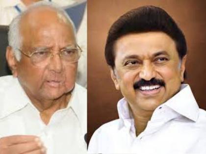 Tamil Nadu CM requests Sharad Pawar to reconsider his decision to quit NCP chief post | एमके स्टालिन ने शरद पवार से किया NCP प्रमुख पद छोड़ने के फैसले पर पुनर्विचार करने का अनुरोध, कही ये बात