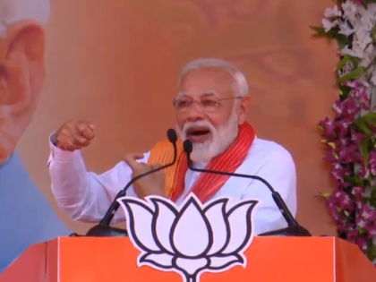 Narendra Modi Ayodhya Rally, Lok Sabha Elections 2019, PM Chants Jai Shri Ram | अयोध्या: बीजेपी की विजय संकल्प रैली में पीएम नरेंद्र मोदी ने लगाए 'जय श्री राम' के नारे