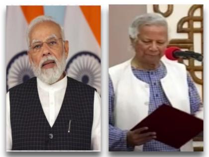 Bangladesh: Mohammad Yunus spoke to PM Modi on phone, 'assured safety of Hindus' | Bangladesh: मोहम्मद यूनुस ने पीएम मोदी से फोन पर की बात, 'हिंदुओं की सुरक्षा का दिया आश्वासन' Bangladesh: Mohammad Yunus spoke to PM Modi on phone, 'assured safety of Hindus' | Bangladesh: मोहम्मद यूनुस ने पीएम मोदी से फोन पर की बात, 'हिंदुओं की सुरक्षा का दिया आश्वासन'