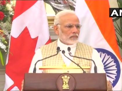Delhi: prime minister narendra modi and PM Justin Trudeau Discuss India Canada Ties | भारत-कनाडा के बीच द्विपक्षीय वार्ता, पीएम मोदी ने जस्टिन ट्रुडो से इन तीन मुद्दों पर की चर्चा
