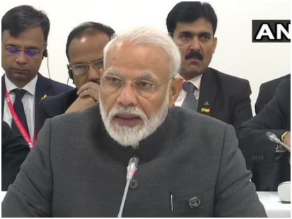 Narendra Modi outlines Three major challenges and five suggestions at the informal meeting of BRICS G-20 Summit 2019 | जी-20 शिखर सम्मेलन: ब्रिक्स की अनौपचारिक बैठक में पीएम मोदी ने गिनाई तीन चुनौतियां, दिये ये पांच सुझाव