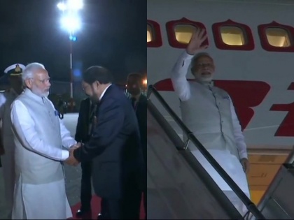 PM Narendra Modi leaves for Delhi after attending the Maldives' President Ibrahim Mohamed Solih | मालदीव के राष्ट्रपति के शपथग्रहण में शामिल हुए पीएम नरेंद्र मोदी, दिल्ली के लिए हुए रवाना