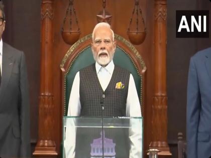 Indian National Anthem 'Jana Gana Mana' Played In Trinidad & Tobago Parliament Ahead Of PM Modi's Address | VIDEO: त्रिनिदाद और टोबैगो की संसद में PM मोदी के संबोधन से पहले बजाया गया भारतीय राष्ट्रगान 'जन गण मन' Indian National Anthem 'Jana Gana Mana' Played In Trinidad & Tobago Parliament Ahead Of PM Modi's Address | VIDEO: त्रिनिदाद और टोबैगो की संसद में PM मोदी के संबोधन से पहले बजाया गया भारतीय राष्ट्रगान 'जन गण मन'