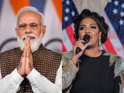American singer supports PM Modi on Manipur, says "India has faith in its leader" | अमेरिकी गायिका ने मणिपुर पर पीएम मोदी का समर्थन करते हुए कहा, "भारत को अपने नेता पर भरोसा है"