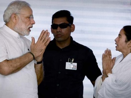 Today PM Narendra Modi and CM Mamata Banerjee can share the stage in Kolkata: TMC | आज प्रधानमंत्री नरेंद्र मोदी और सीएम ममता बनर्जी कोलकाता में कर सकते हैं मंच साझा: तृणमूल कांग्रेस सूत्र