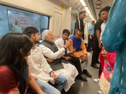 PM Modi explains why he took metro to Delhi University's centenary function | दिल्ली यूनिवर्सिटी के शताब्दी समारोह में मेट्रो से क्यों किया सफर? प्रधानमंत्री मोदी ने खुद बताई वजह, जानें