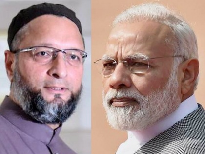 Prime Minister Narendra Modi said, "I suddenly send a drone to see the quality of government works", Owaisi said, "Modi ji send a drone to Arunachal, where your dearest friend Jinping bhai...." | प्रधानमंत्री नरेंद्र मोदी ने कहा, "सरकारी कामों की क्वालिटी को देखने के लिए अचानक ड्रोन भेज देता हूं", ओवैसी ने कहा, "मोदी जी एक ड्रोन अरुणाचल भेज दीजिये, जहां आपके जिगरी यार जिनपिंग भाई...."
