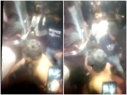moradabad Victim beard pulled while being thrashed belt moving train forced to chant jai Shri Ram allegation police told truth | देखें वीडियो: चलती ट्रेन में बेल्ट से मारते हुए पीड़ित की खींची गई दाढ़ी- 'जय श्री राम' का नारा लगाने को किया मजबूर-आरोप, पुलिस ने बताई सच्चाई