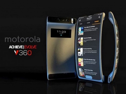 Motorola gets approval patent for foldable smartphone: Report | Samsung को पीछे छोड़ Motorola ने हासिल की मुड़ने वाले स्मार्टफोन का पेटेंट