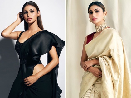 Diwali 2019: Mouni Roy gorgeous saree look, Buy these type of saree on amazon Great Indian Festival Sale under 900 Rs. | Diwali 2019: सिर्फ 900 रु में पाएं एक्ट्रेस मौनी रॉय जैसा गॉर्जियस लुक, अपनाएं ये साड़ी टिप्स