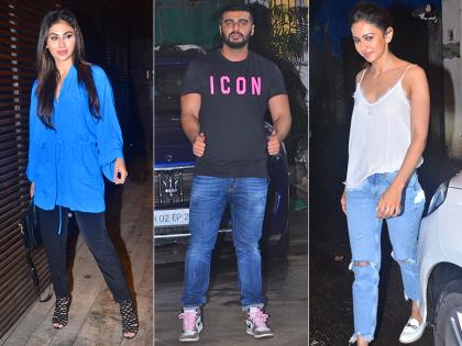 Photos: मौनी रॉय, अर्जुन कपूर और रकुल प्रीत सिंह हुए मुंबई के जुहू में स्पॉट