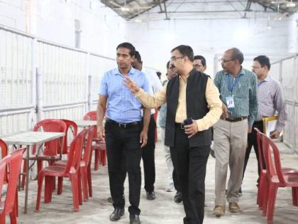 MP Assembly Election 2023 counting 3 dec CEO MP Anupam Rajan inspected counting venue bhopal Polling counting | MP Assembly Election 2023: प्रत्येक विधानसभा में 14 टेबल, तीन दिसंबर को मतगणना, अनुपम राजन ने निरीक्षण किया
