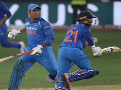 asia cup india vs afghanistan ms dhoni become oldest indian captain | एशिया कप: धोनी बने मेंस क्रिकेट में भारत के सबसे उम्रदराज कप्तान, ये रोचक रिकॉर्ड भी हुए माही के नाम