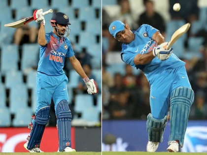 India vs South Africa: Manish Pandey talks about MS Dhoni and his batting during 2nd t20 | INDvSA: दूसरे टी20 के बाद धोनी पर मनीष पाण्डेय का बयान, 'माही जाग गया था'